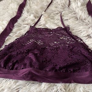 Mossimo Purple bikini top